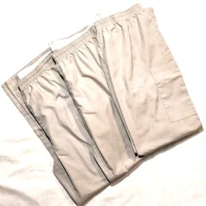 1 Pair of Cherokee Khaki Scrub Pants